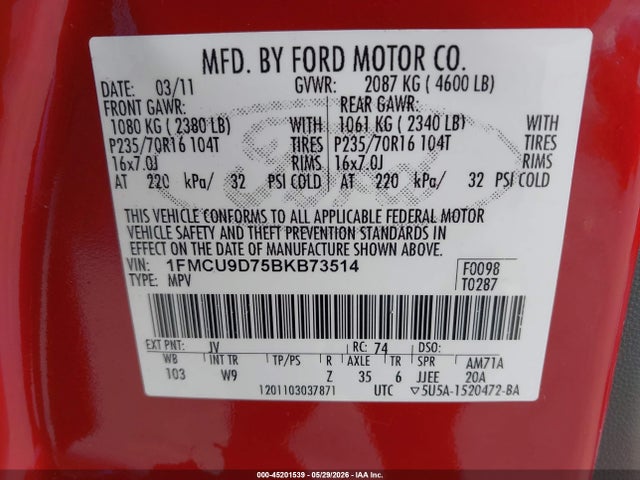 Ford Escape Xlt