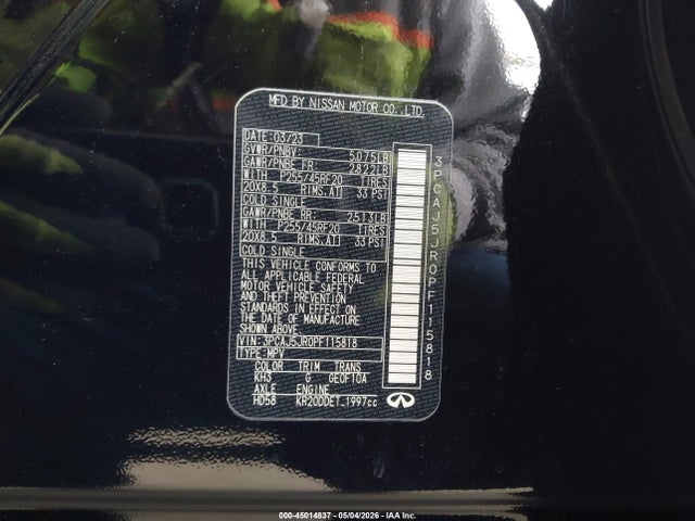INFINITI Qx Luxe Awd