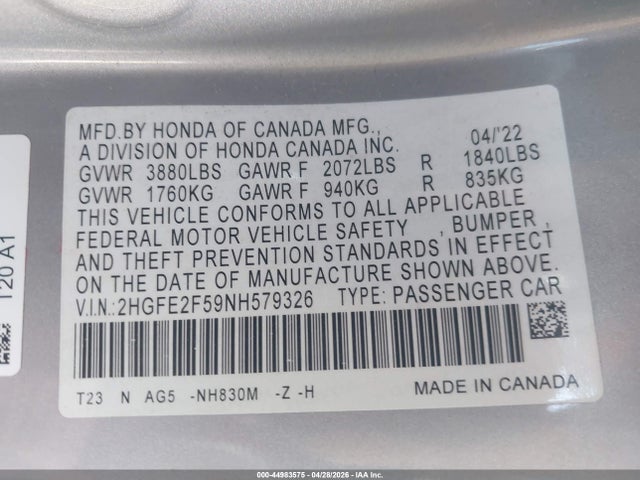 Honda Civic Sport