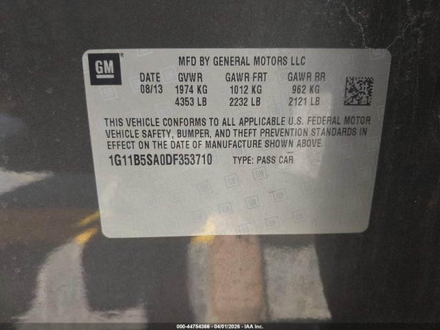 Chevrolet Malibu 1ls