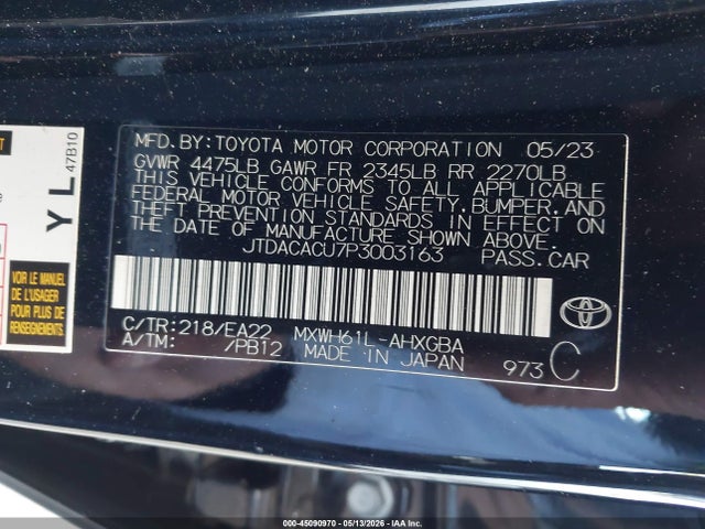 Toyota Prius Prime Xse