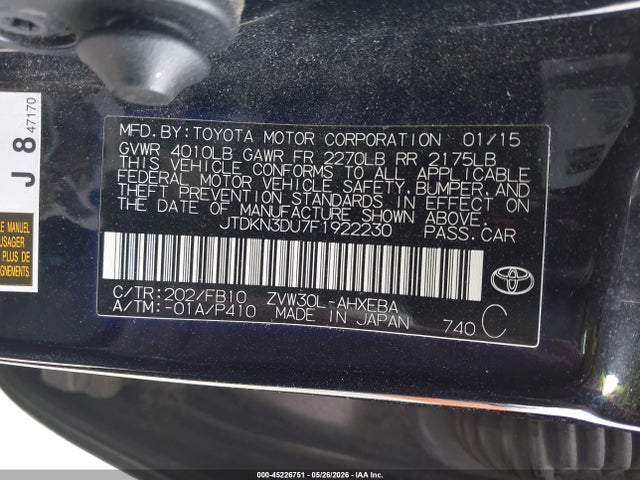 Toyota Prius Two