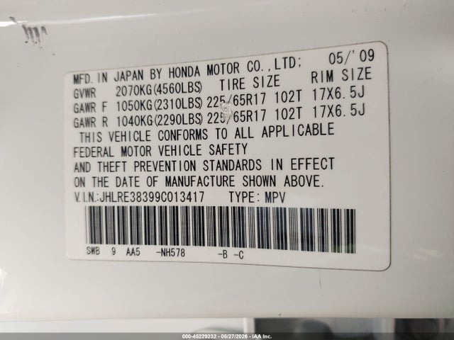Honda CR-V Lx
