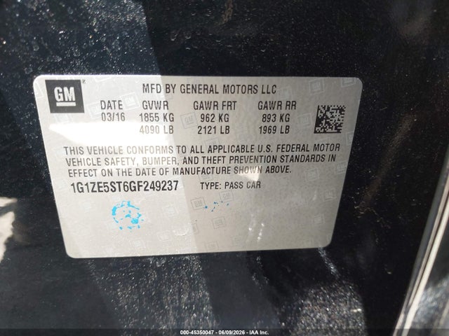 Chevrolet Malibu 1lt