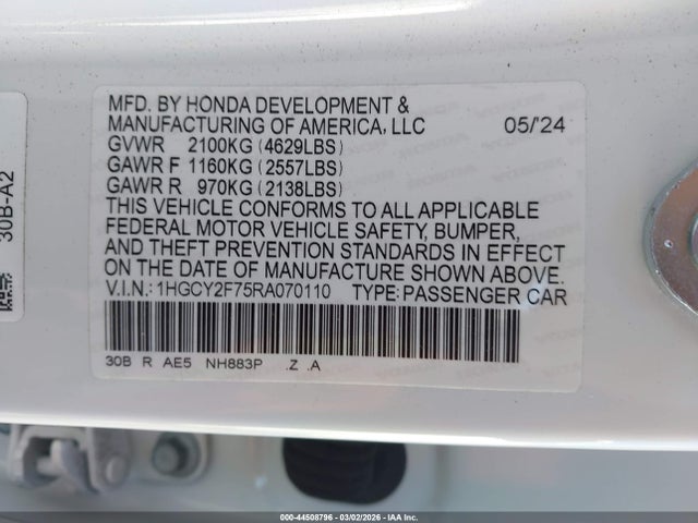 Honda Accord Sport-l