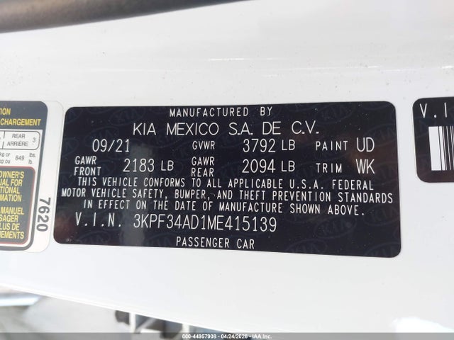 Kia Forte Gt-line
