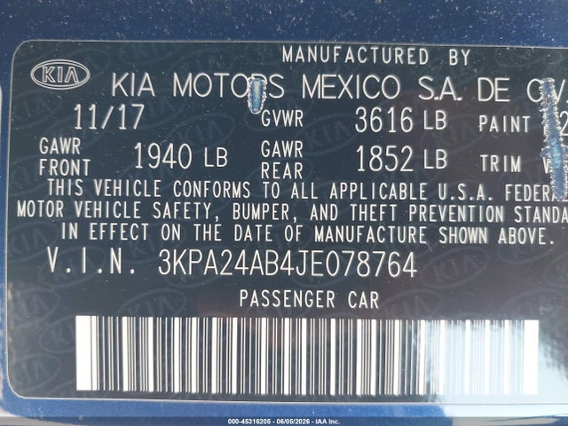Kia Rio S