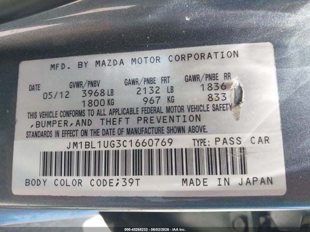Mazda Mazda3 I Sport