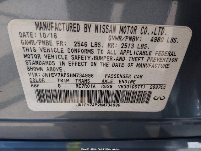 INFINITI Q50 3.0t Premium