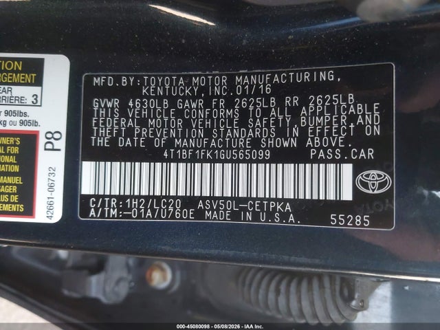 Toyota Camry Xse