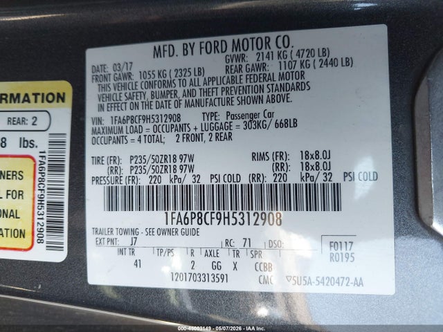 Ford Mustang Gt Premium