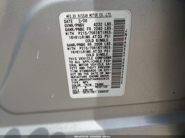 Nissan Rogue S