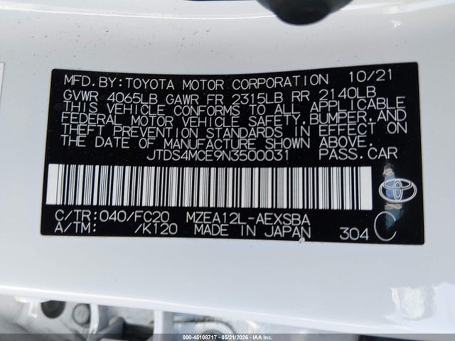 Toyota Corolla Se
