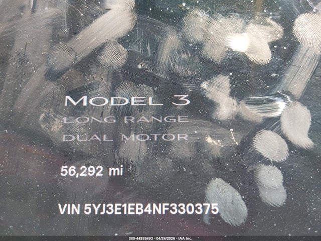 Tesla Model 3 Long Range Dual Motor All-wheel Drive