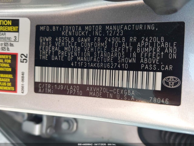 Toyota Camry Xle