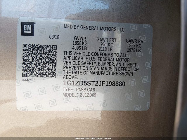 Chevrolet Malibu Lt