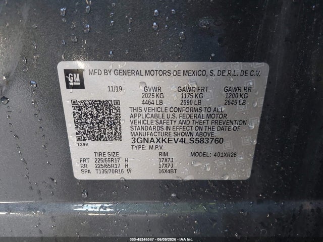Chevrolet Equinox Fwd Lt 1.5l Turbo