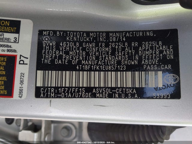 Toyota Camry Se
