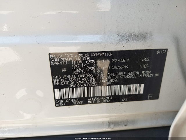 Toyota RAV4 Xle Premium