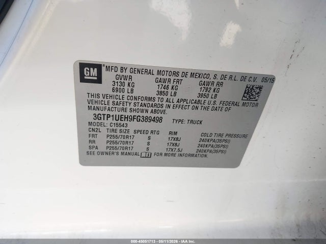 GMC Sierra 1500 Sle