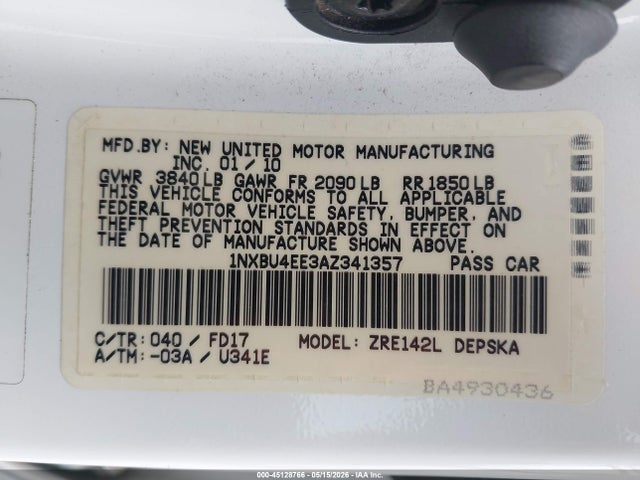 Toyota Corolla S