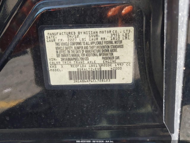 Nissan Sentra 2.0 S