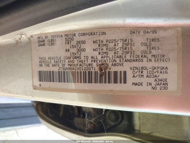 Toyota 4Runner Sr5 V6