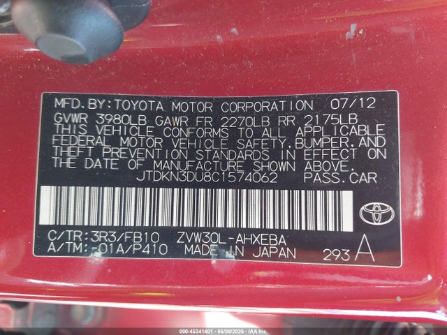 Toyota Prius Three