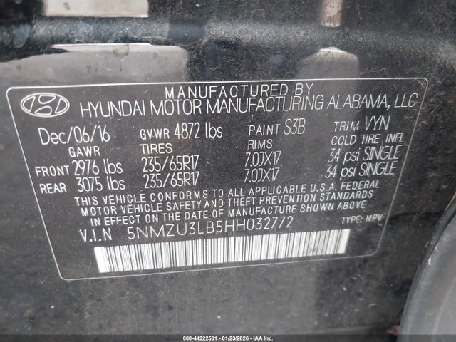 Hyundai SANTA FE 2.4l