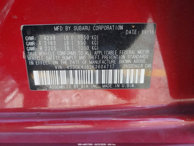 Subaru Impreza 2.0i Sport