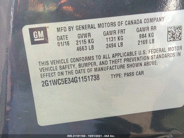 Chevrolet Impala Ltz