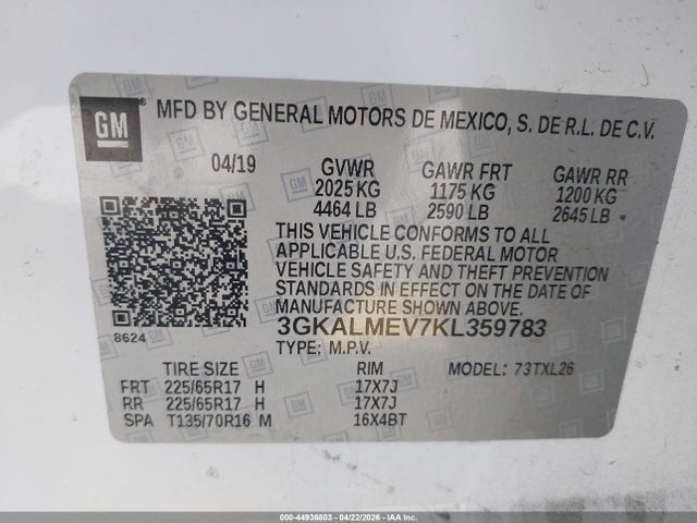 GMC Terrain Sle