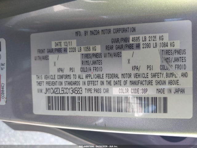 Mazda Mazda5 Grand Touring