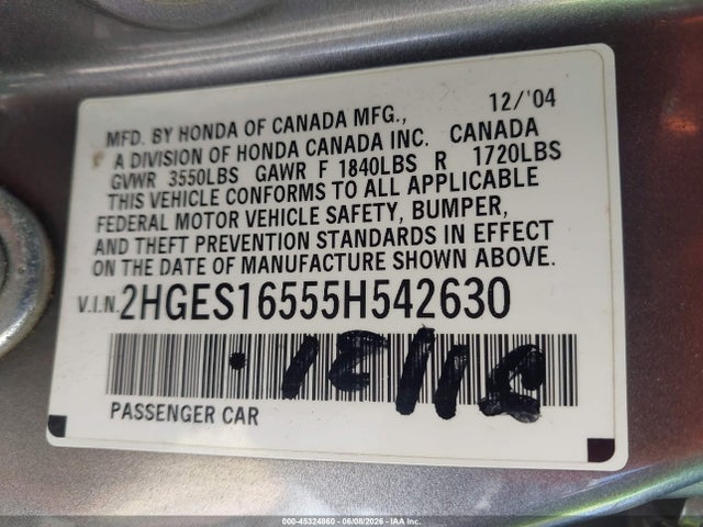 Honda Civic Lx