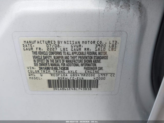 Nissan Sentra 2.0