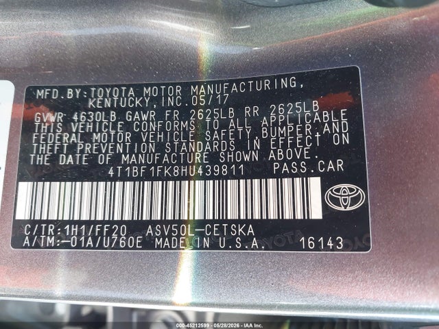 Toyota Camry Se