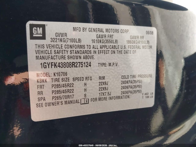 Cadillac Escalade Standard