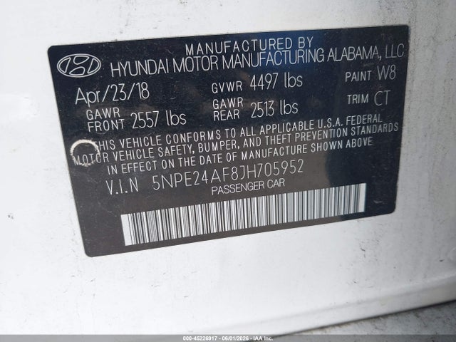 Hyundai SONATA Se