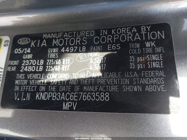 Kia Sportage Lx