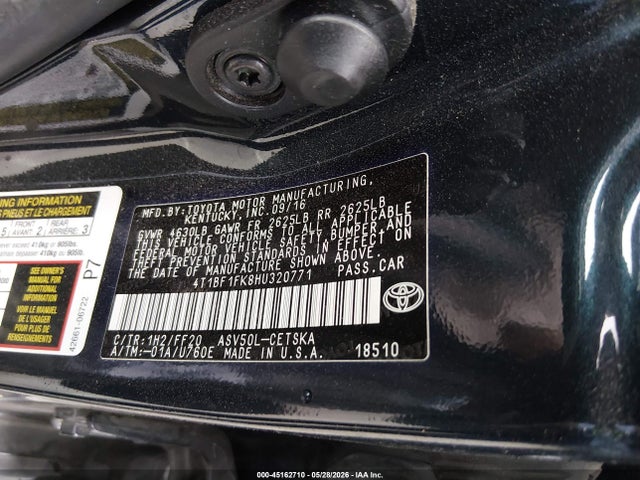 Toyota Camry Se