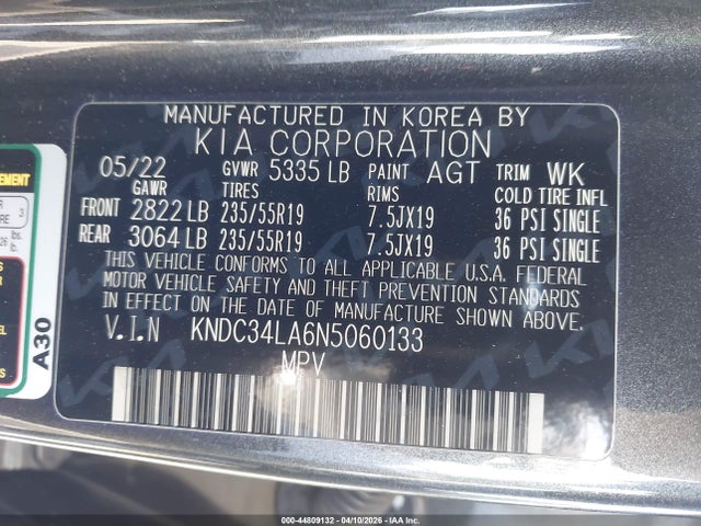 Kia EV6 Wind