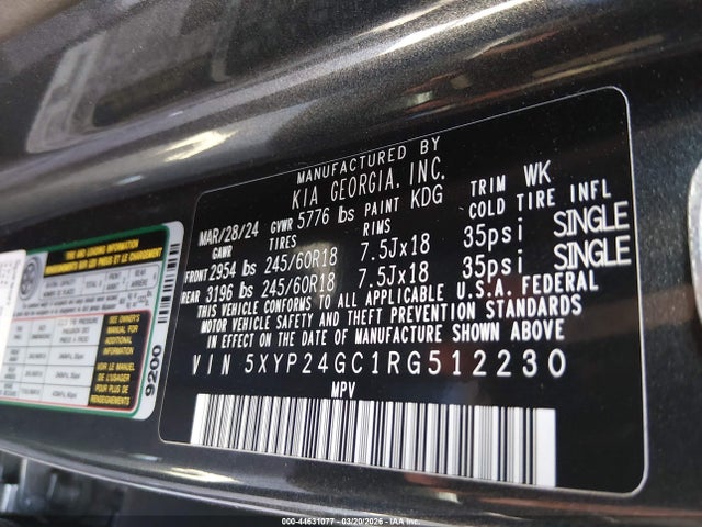 Kia Telluride Lx