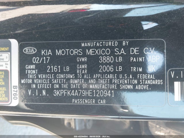 Kia Forte Lx