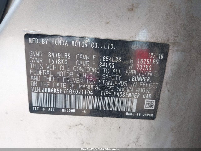 Honda Fit Ex