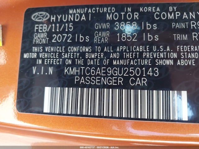 Hyundai VELOSTER Turbo