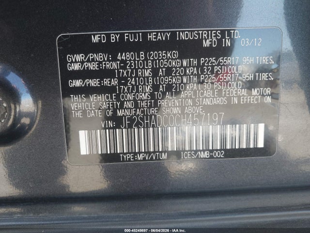 Subaru Forester 2.5x Premium