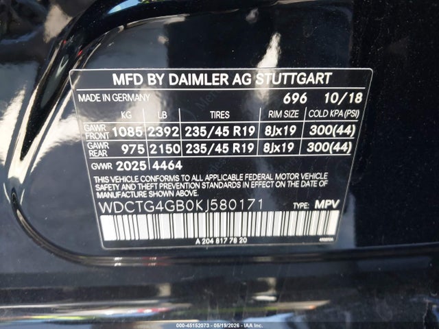 Mercedes-Benz GLA 4matic