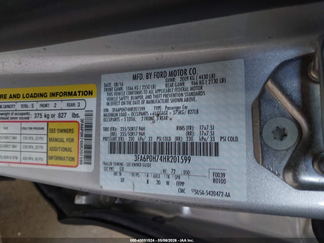 Ford Fusion Se