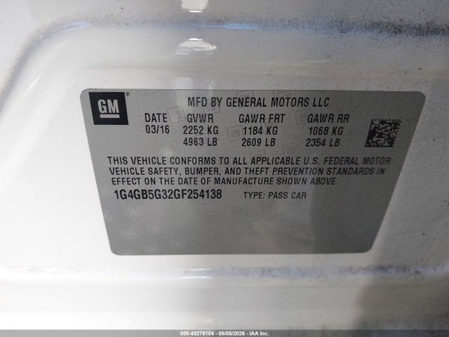 Buick LaCrosse Leather