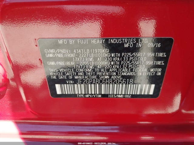 Subaru Crosstrek 2.0i Premium